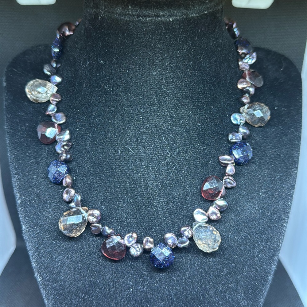 Pearl & Gemstone Necklace